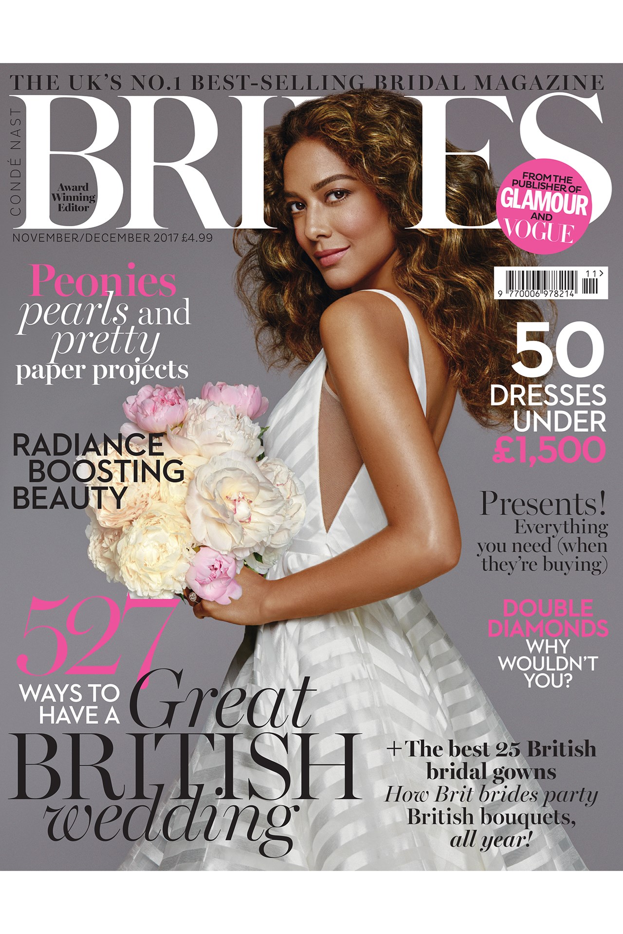 November/December 2022 cover of India Brides magazine mentioning F5 Clinic